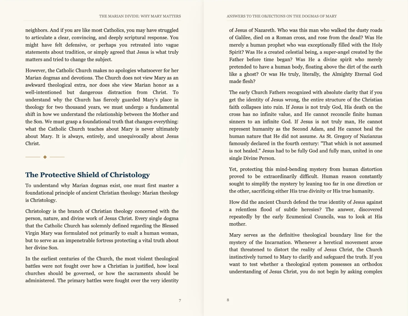 Chapter 1 pages: The Protective Shield of Christology